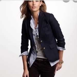 J. Crew Women’s Navy Schoolboy Blazer!🤓